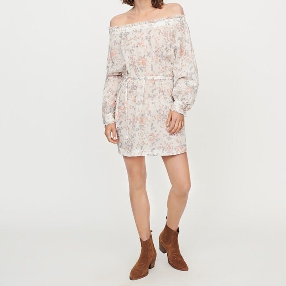 Maje Cotton Smock Dress